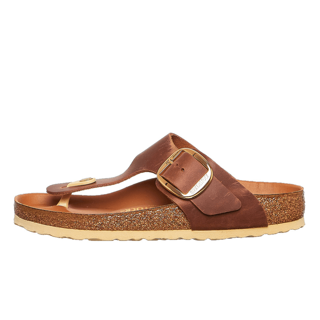 Birkenstock Gizeh - Big Buckle "Cognac"