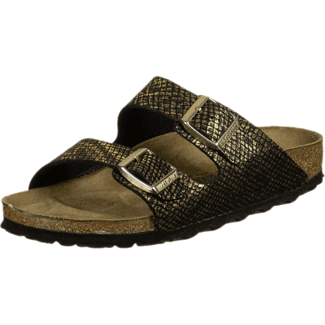 Birkenstock Women's Shiny Python Arizona Double Strap Sandals