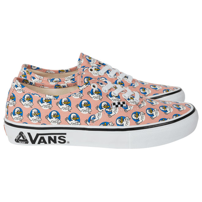 Vans Skate Authentic Palace Jeremy the Duck Black Salmon