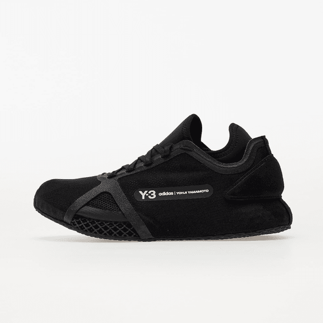 Y-3 Runner 4D Iow Black/ Black/ Core White