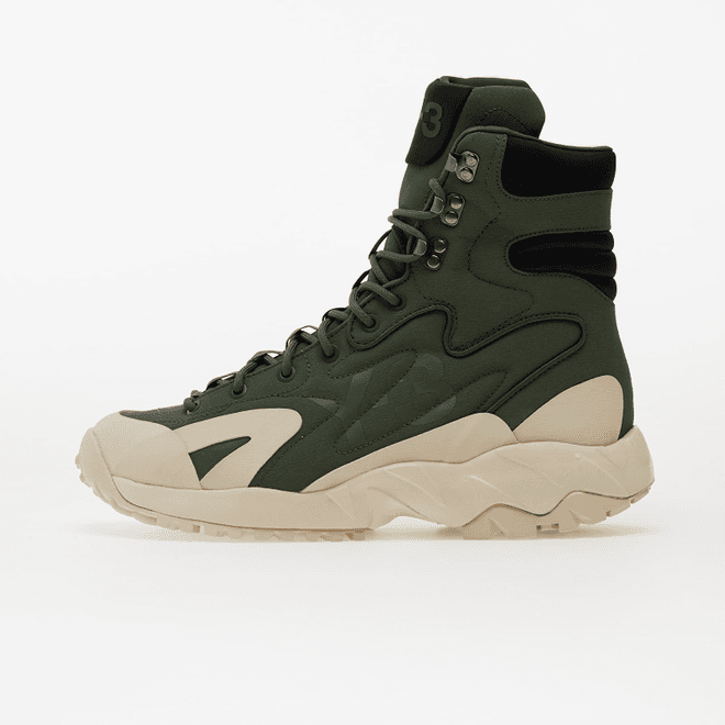 Y-3 Notoma Shadow Green/ Clear Brown/ Black