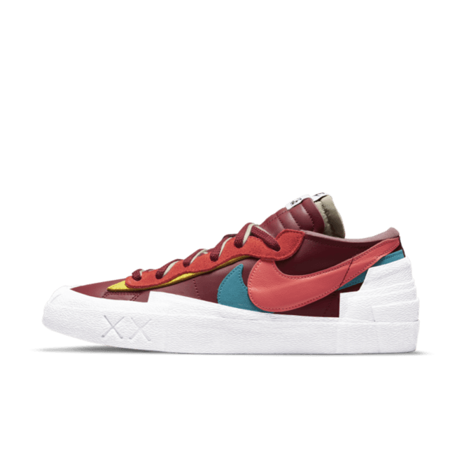 Kaws X Sacai X Nike Blazer Low 'Team Red'