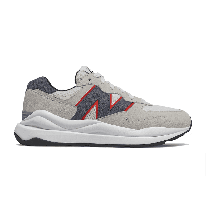 New Balance 57/40 Off White Navy Red