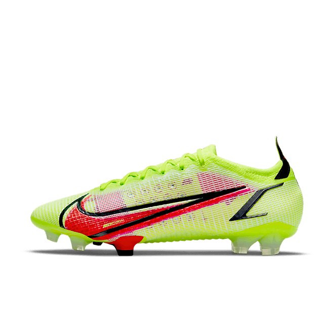 Nike Mercurial Vapor 14 Elite FG Volt Black Bright Crimson