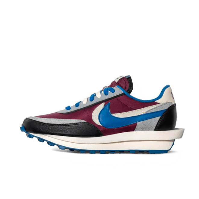 Undercover X Sacai X Nike LDWaffle 'Maroon'