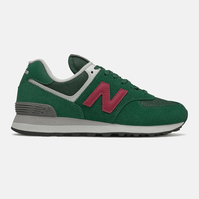 New Balance 574 - Nightwatch Green met Garnet