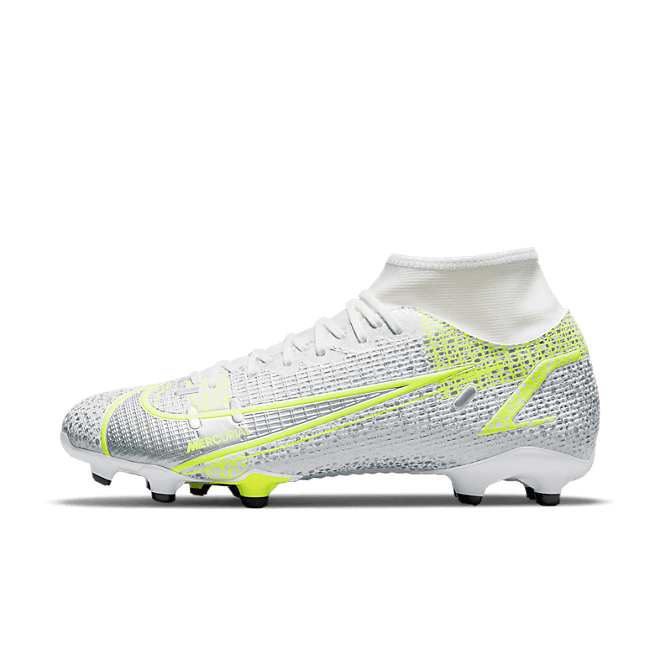 Nike Mercurial Superfly 8 Academy MG Metallic Silver Volt