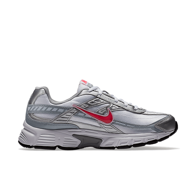 Womens Nike Initiator White/Cherry-Metallic Silver WMNS