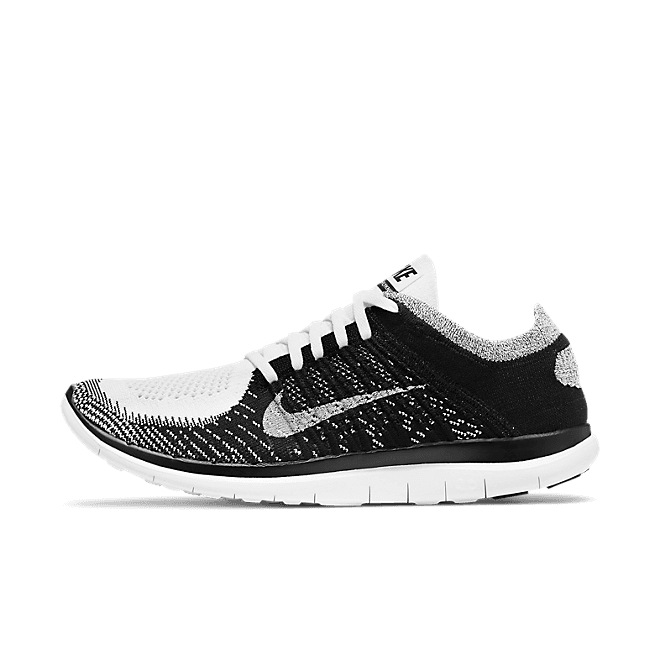 Nike Free 4.0 Flyknit White Black