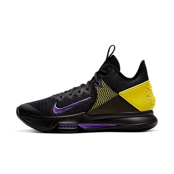 Nike LeBron Witness IV EP Lakers - Black Purple a