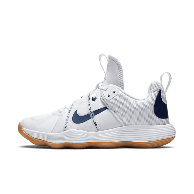 Womens Nike React HyperSet 'Blue Void Gum' White/Gum Light Brown/Blue Void WMNS