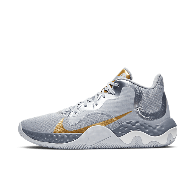 Nike Renew Elevate Cool Grey Metallic Gold