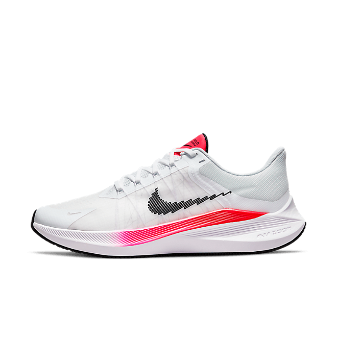 Nike Air Zoom Winflo 8 White Bright Crimson