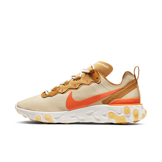 Nike React Element 55 Team Gold Orange