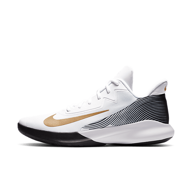 Nike Precision 4 'White Metallic Gold' White/Metallic Gold/Black