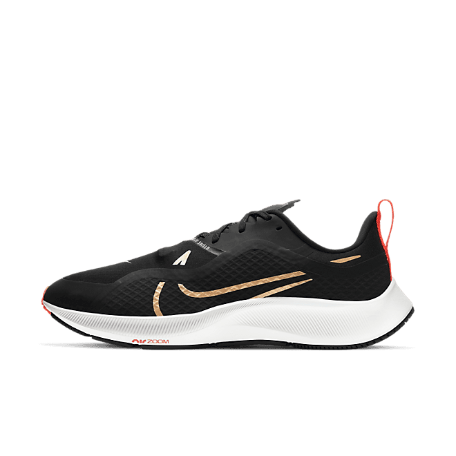 Nike Air Zoom Pegasus 37 Shield 'Black Gold' Black/Bright Crimson/White/Gold