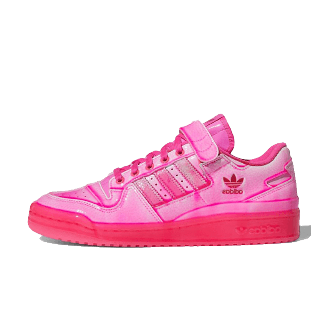 Jeremy Scott x adidas Forum Low 'Solar Pink' - Dipped