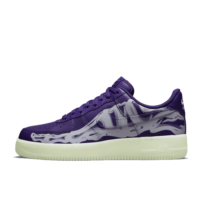 Nike Air Force 1 Low 'Skeleton' - Court Purple