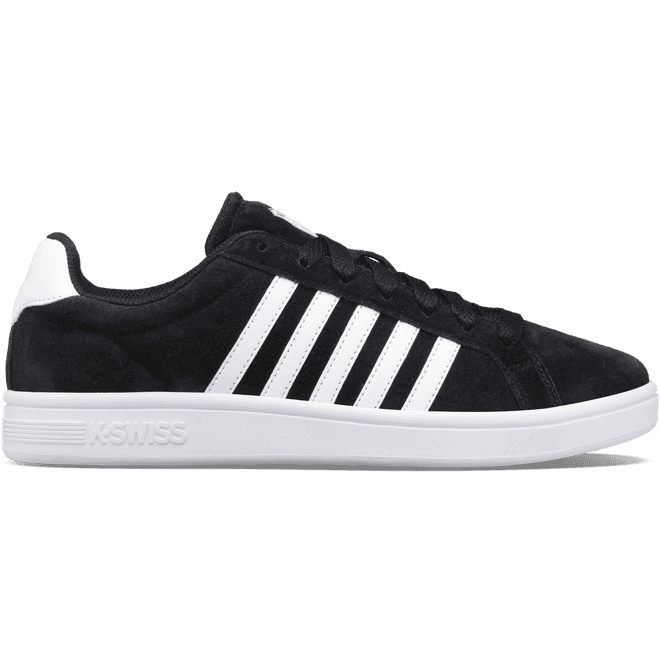 K-SWISS MENS COURT TIEBREAK SDE BLACK/WHITE