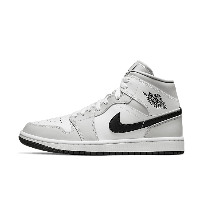 Air Jordan 1 Mid WMNS 'Light Smoke Grey'