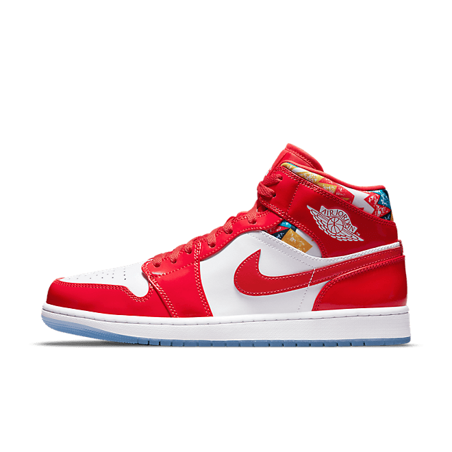 Air Jordan 1 Mid SE 'Chile Red' - Barcelona Sweater