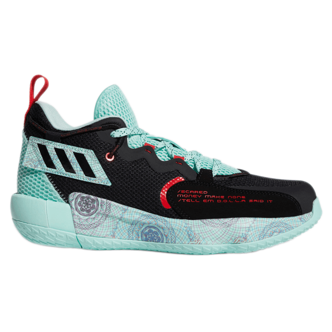 adidas Dame 7 EXTPLY Black Clear Mint