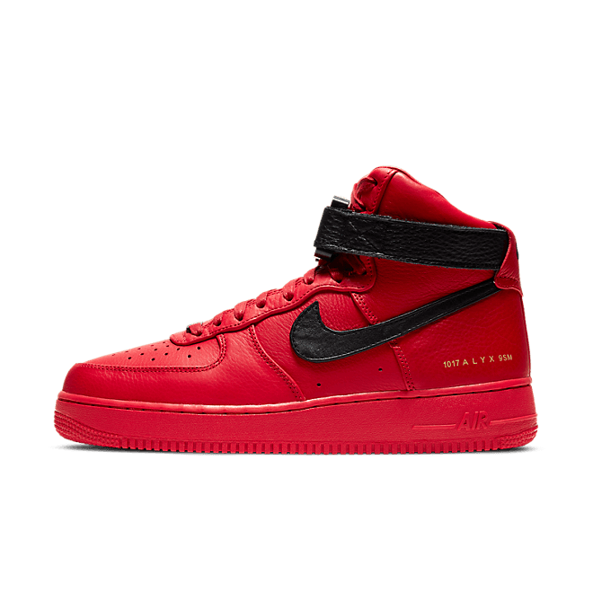 Alyx X Nike Air Force 1 High 1017 9SM 'Red'