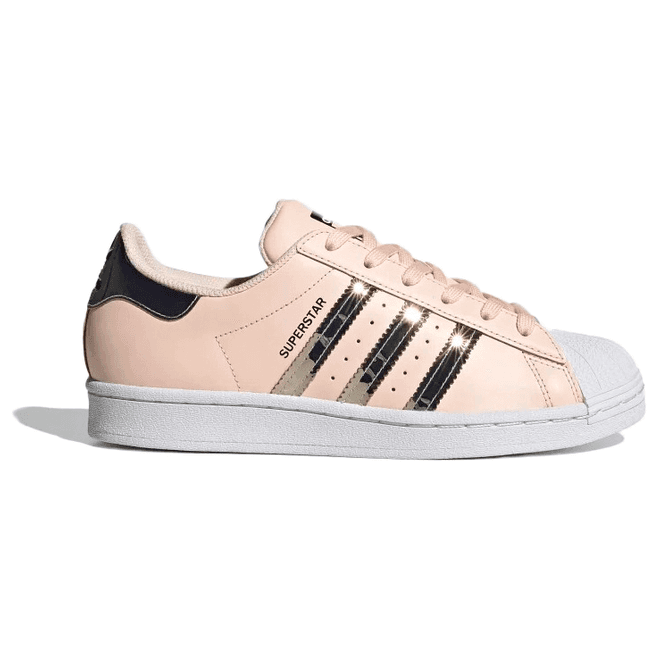 adidas Superstar Metallic Stripes Pink Tint (W)