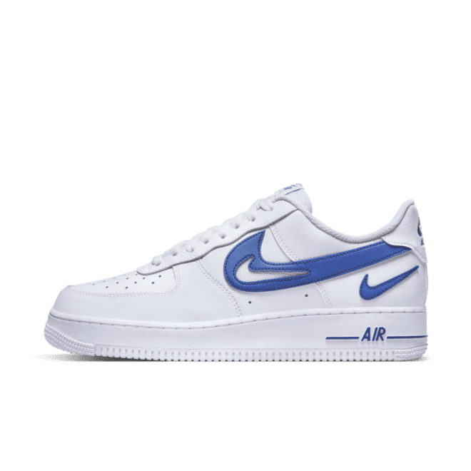 Nike Air Force 1 Cut-Out Swoosh 'Game Royal'