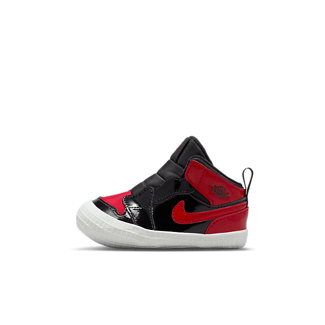 Air Jordan 1 Crib Bootie 'Bred Patent'