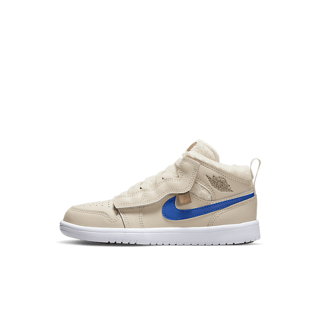 Jordan 1 Mid Fleece Pearl White (PS)