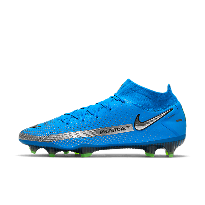 Nike Phantom GT Elite DF FG Photo Blue Metallic Silver