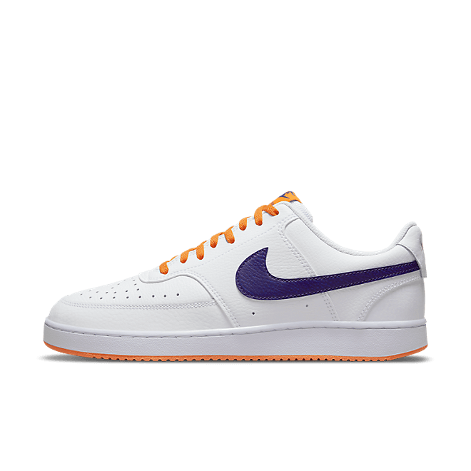 Nike Court Vision Low White Light Curry Electric Purple