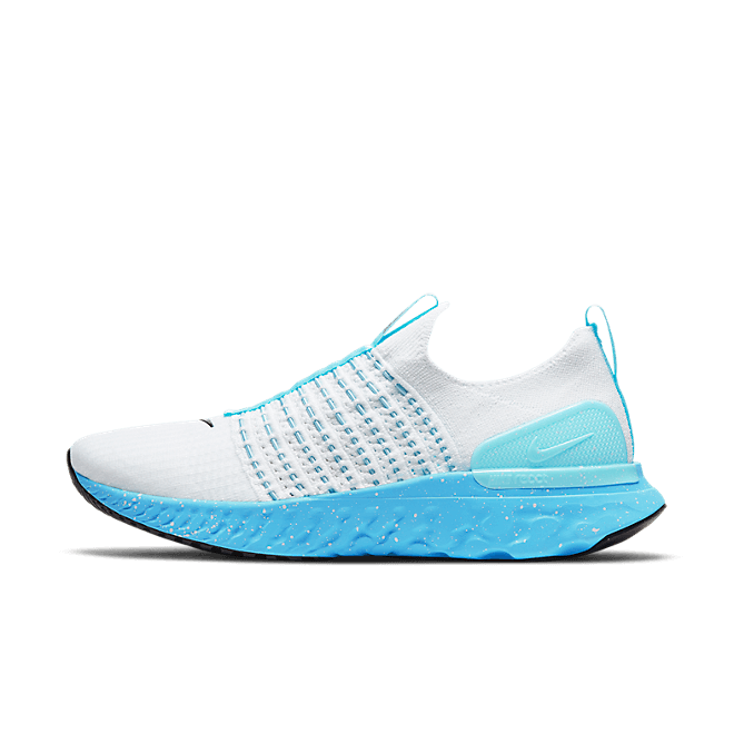 Nike React Phantom Run Flyknit White Glacier Blue