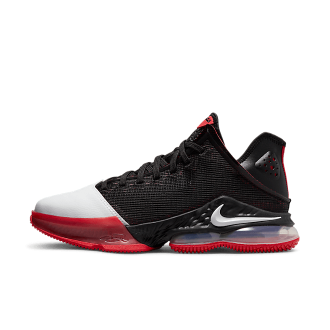 Nike Lebron 19 Low Black White University Red