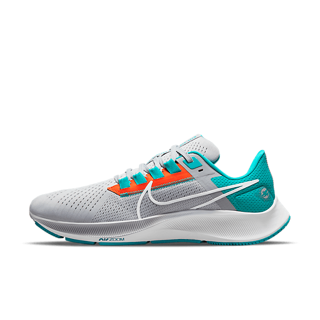 Nike Air Zoom Pegasus 38 NFL Miami Dolphins Marathon Running 