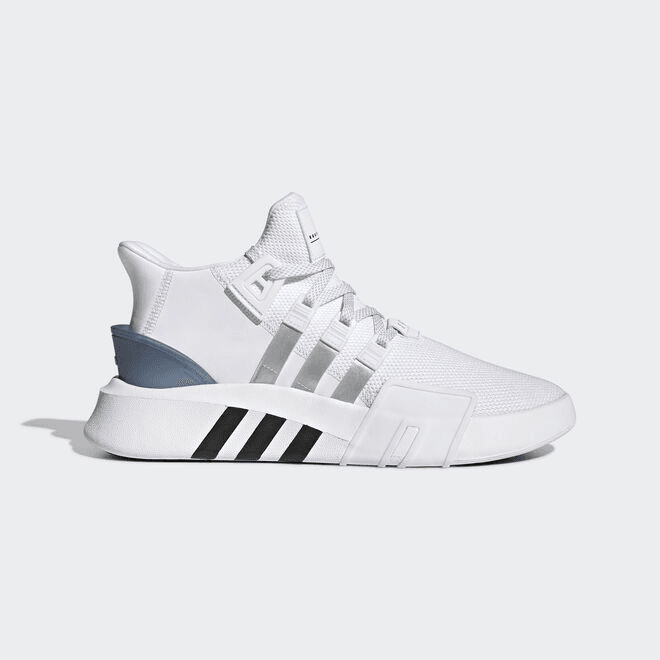 adidas EQT Bask ADV 'Footwear White' Footwear White/Silver Metallic Marathon Running 