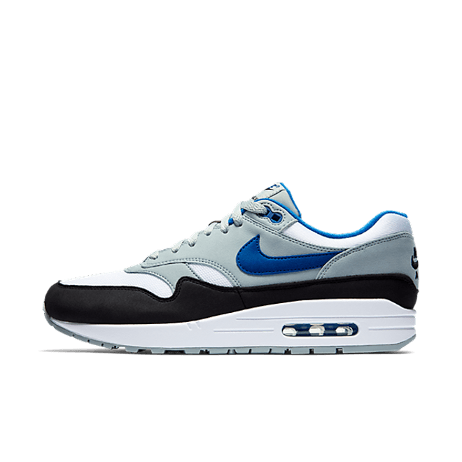 Nike Air Max 1 White/Gym Blue-Light Pumice-Black