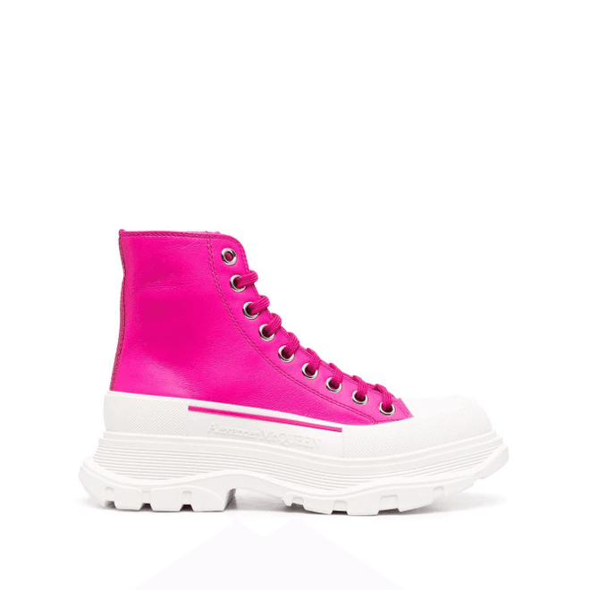 Alexander McQueen tread slick high-top sneaker boots