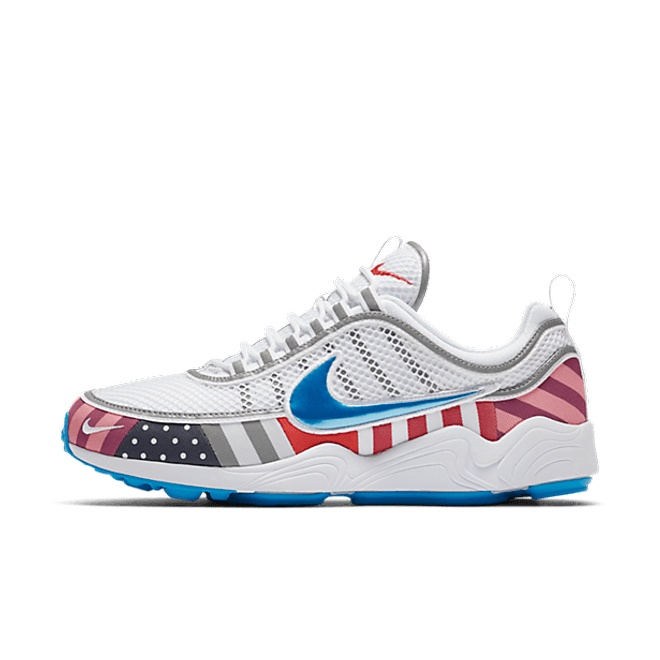 Nike Air Zoom Spiridon x Parra 'White/Multi color'