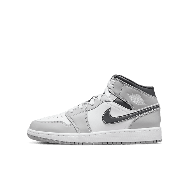 Air Jordan 1 Mid GS 'Greyscale'