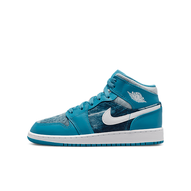 Jordan 1 Mid Washed Denim (GS)