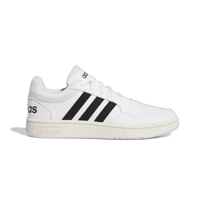 adidas Hoops 3.0 White Black