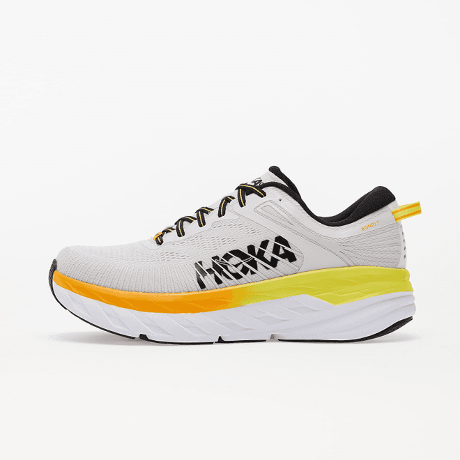 Hoka One One® M Bondi 7 Nimbus Cloud/ Radiant Yellow