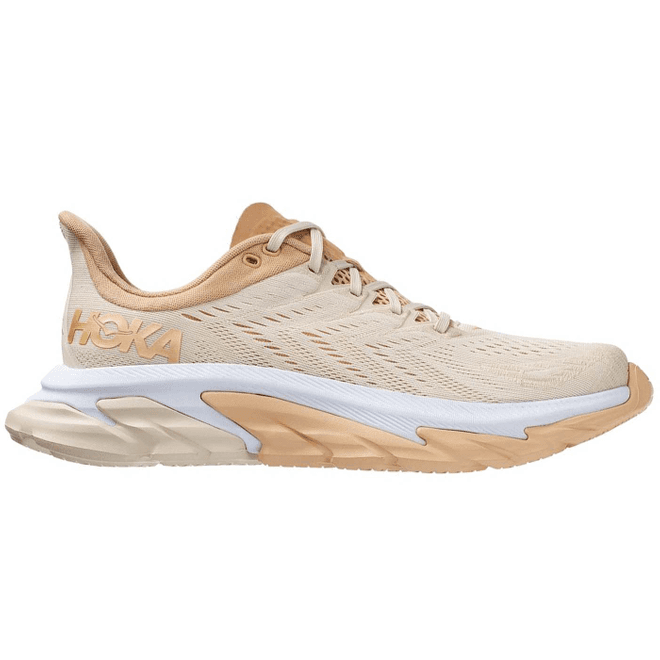 Hoka One One Clifton Edge Almond Milk Beige