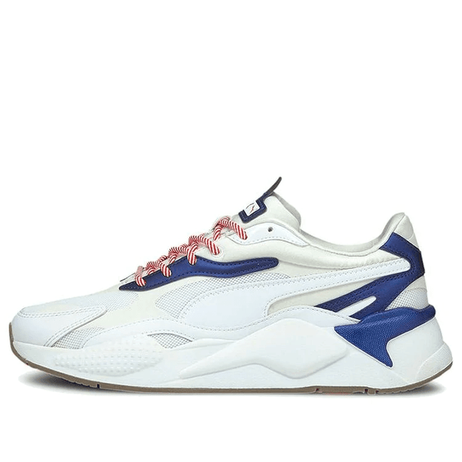 Puma RS-X3 'X-Mas' White/Elektro Blue Marathon Running 