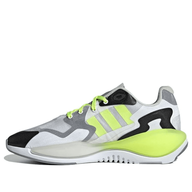 adidas ZX Alkyne ' Solar Yellow' Cloud White/Solar Yellow/Core Black Marathon Running 