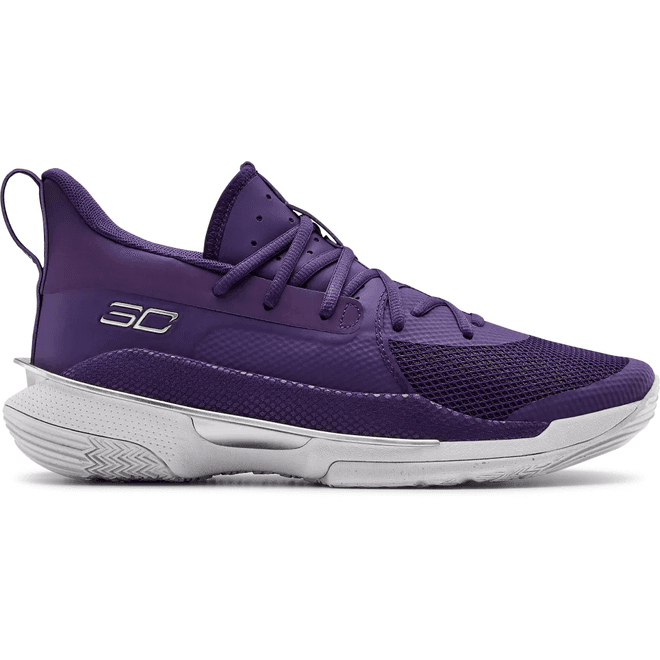 Under Armour Curry 7 Team Purple White