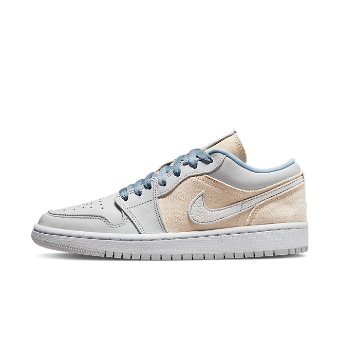 Jordan 1 Low Canvas Grey Cream