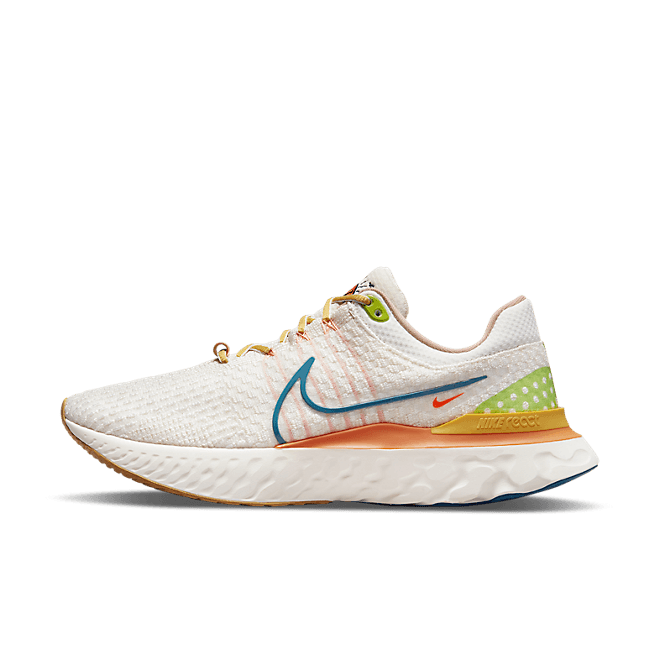 Nike React Infinity Run 3 Flyknit Sun Club Sail Hot Curry